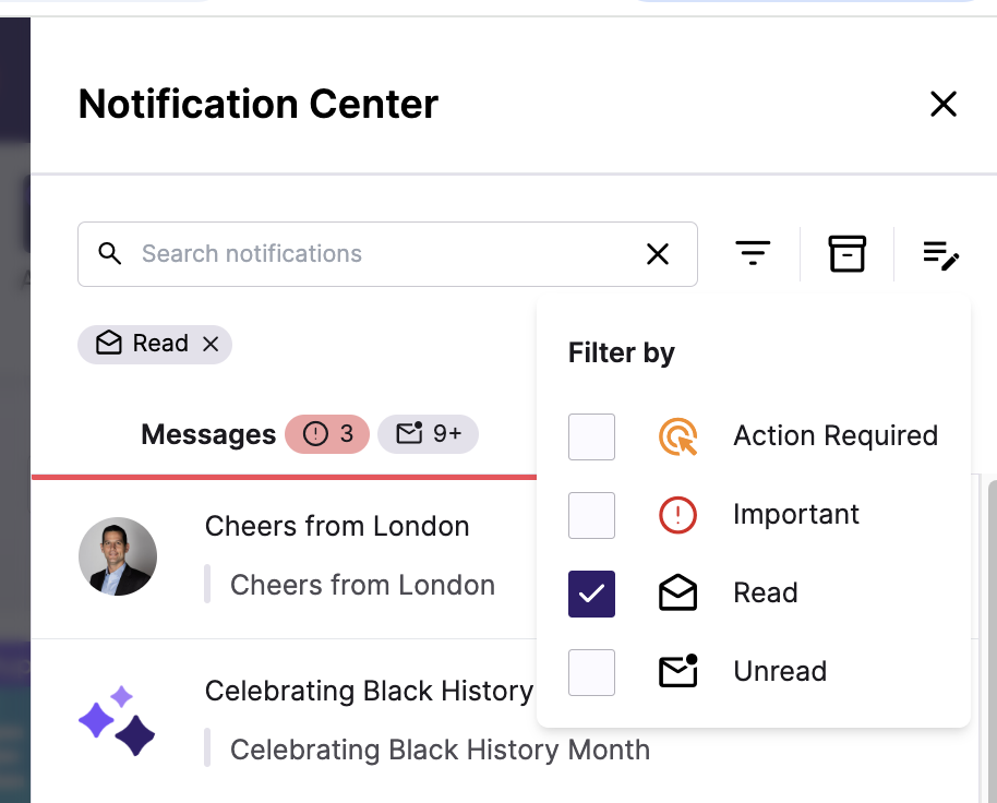 Notifications